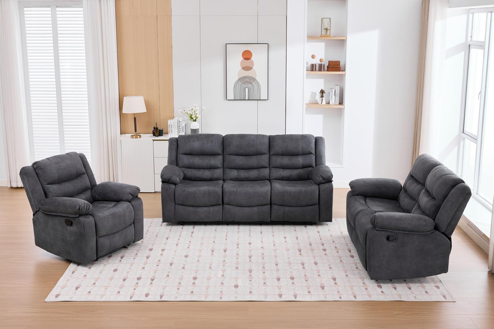 Electric Recliner Sofa Set