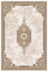 Elegant Taupe & Ivory Ornamental Medallion Rugs 10pcs Rugs