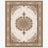 Royal Heritage Beige & Brown Persian Medallion Area Rug 10pcs Rugs