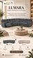 Lumara Electric Recliner Corner Sofa