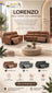 Lorenzo Recliner Sofa Set