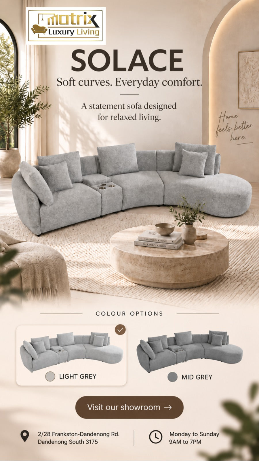 Solace Corner Sofa