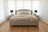 Luxury bed in a modern bedroom setting