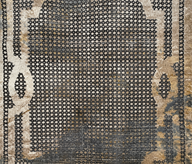 Matrix rug 12681 - cleaned close-up of the original rug pattern (detail view)