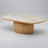 Byron Coffee Table Taj Mahal / Natural in a clean studio setting
