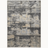 Turkish Matrix Rugs 12668, complete grey distressed damask rug in 200 x 300 cm proportions