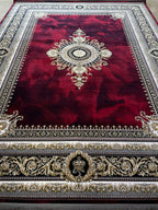 Red Zhinus Matrix Rugs 12667