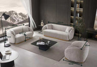 Viola Fabric Sofa, 3+3+1+1 Seater Turkish