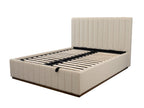 Lincoln Fabric Bed with Gas Lift Storage