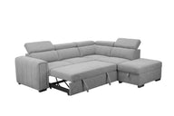 Odelia Fabric Sofa, 5 Seater Storage