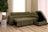 Odelia Fabric Sofa, 5 Seater Storage